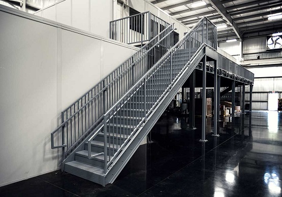 commercial steel 8 by Majestic Stairs Perth