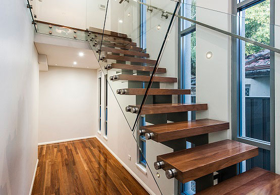 Perth Steel Staircases Flair Flat Plate 4 by Majestic Stairs