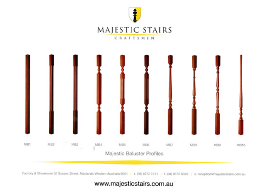 majestic baluster profiles perth wa